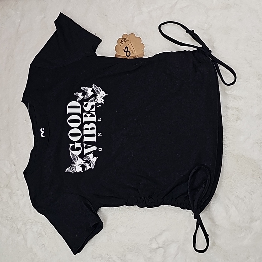 OG Collective Black Good Vibes Only T-Shirt Size XS